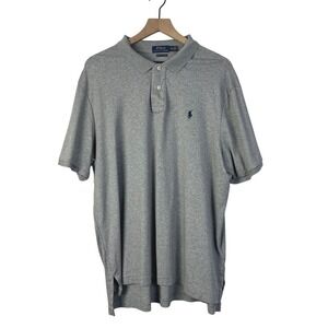 Polo‎ Ralph Lauren Pima Soft Touch Minimalist Shirt Classic Fit Heather Gray XXL